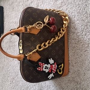 Minnie Mouse Luggage Tag/ Bag Charm